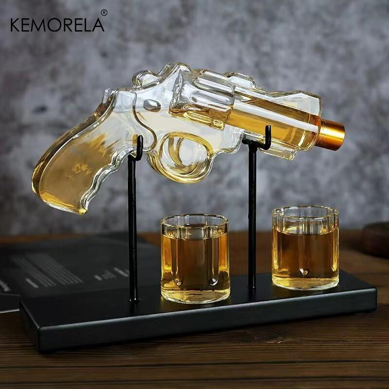 Cold Drink Dispenser - KEMORELA Revolver Glas Dekanter Whisky Glas