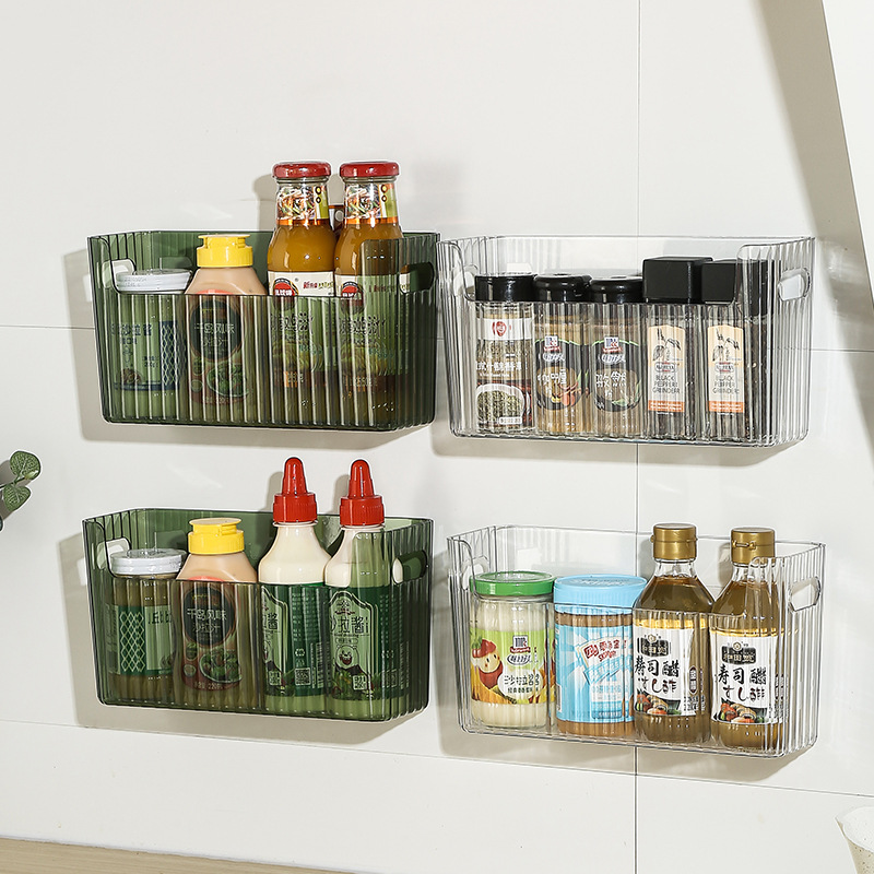 Commercial Kitchen Utensil Organizer - Selbstklebende Kühlschrank-Aufbewahrungsbox Große Kapazität Küchenorganizer Multifunktionaler