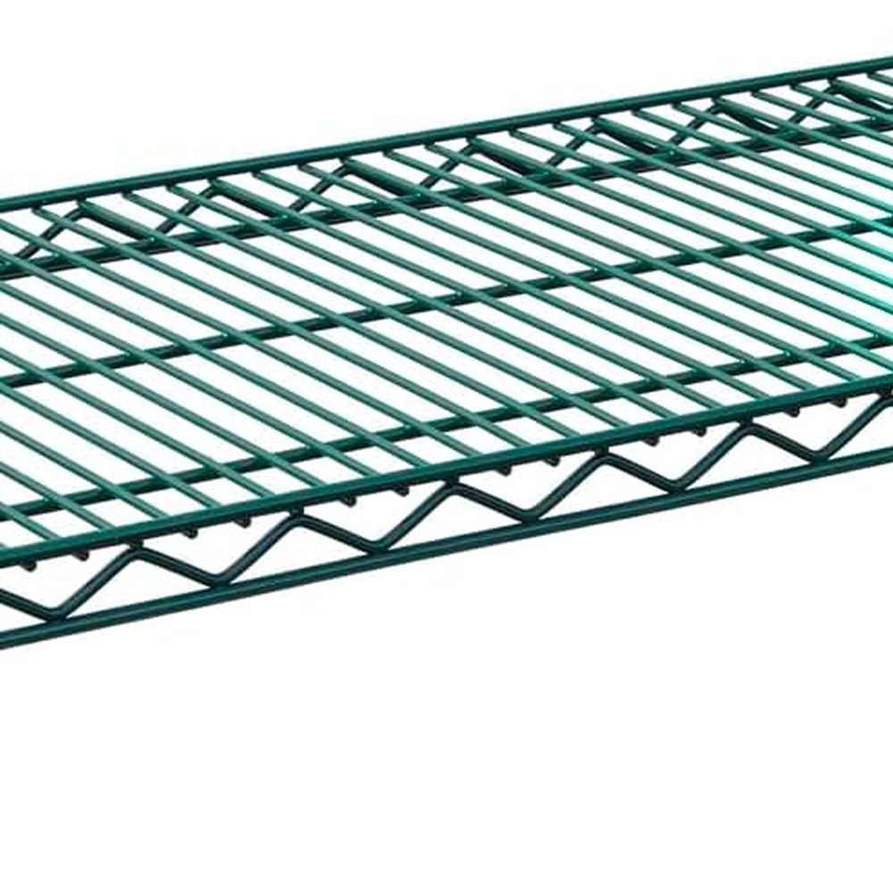 Wall Shelf Commercial Kitchen - Premium-Wandregal aus grünem Epoxiddraht, NSF-zertifiziert |
