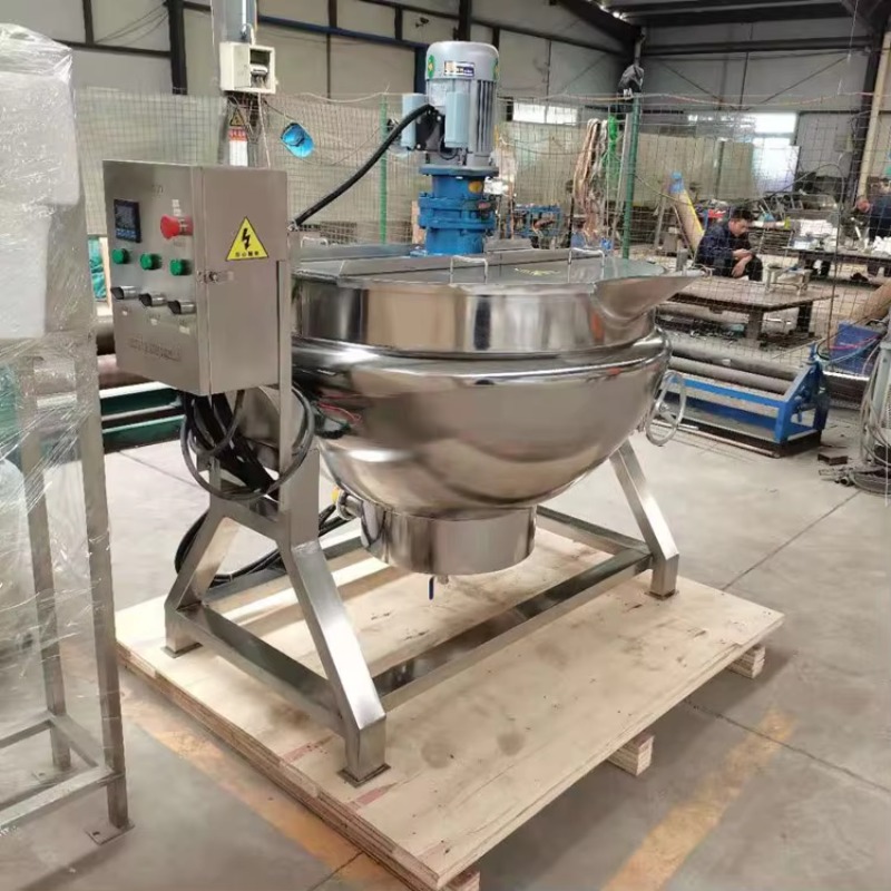Commercial Kitchen Boiler - Dampfkochtopf mit neigbarem Rührwerk, Zucker, Karamell,