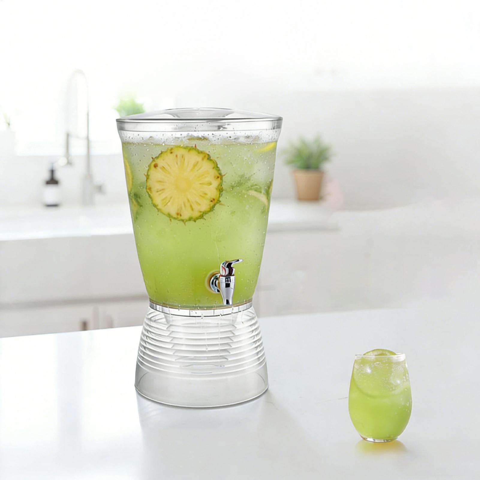Cold Drink Dispenser - Getränkespender für Partys, 6 l Saftbehälter,