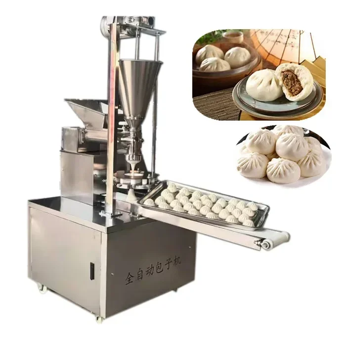 Ice Cream Mochi Maker - Halbautomatische Baozi-Herstellungsmaschine, gedämpftes Zeug, Schweinefleisch, Brötchenherstellungsmaschine,