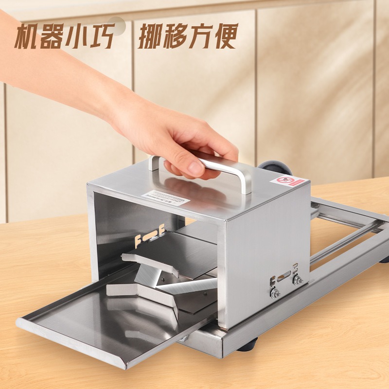 Commercial Kitchen Utensils - Brot-Schneidemaschine Gewerbliche Küchenutensilien Bagel- und Burger-Schneider
