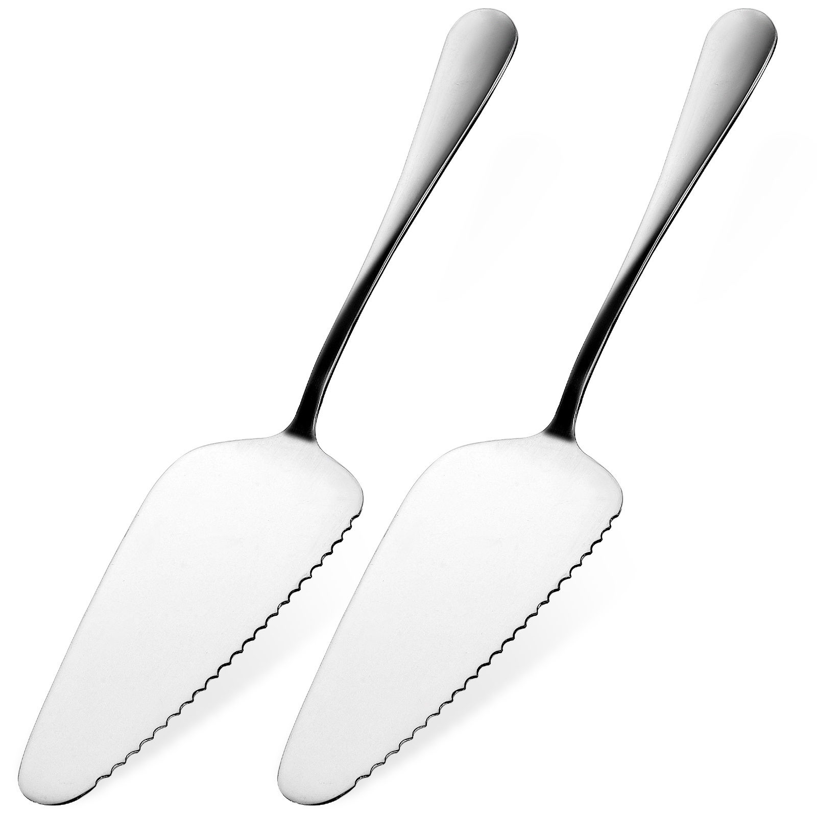 Commercial Kitchen Utensils - 2-teiliges Kuchen-Servierspatel-Werkzeugset, robuster Kuchenserver aus Metall