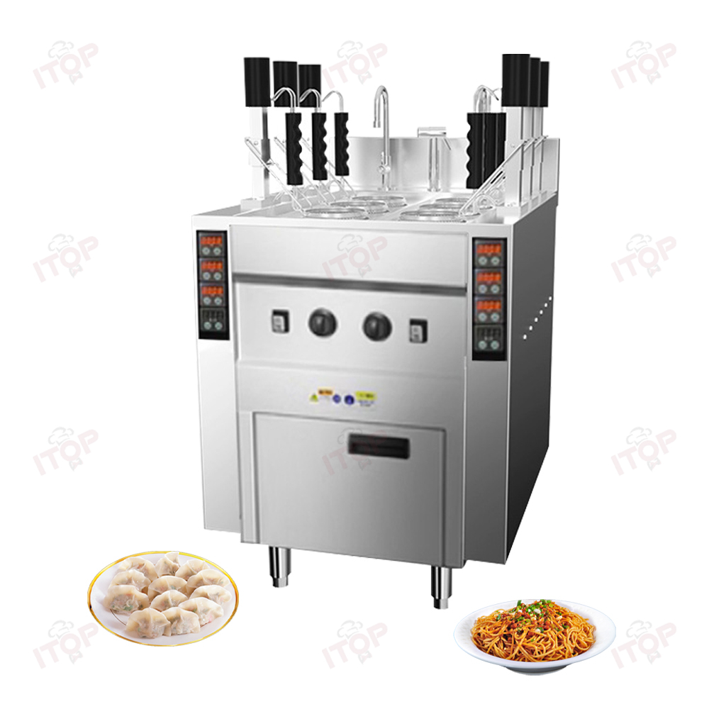 Commercial Kitchen Boiler - Gewerblicher Tisch-Nudelkocher mit Sechs Löchern, Elektrischer