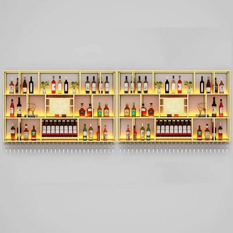 Wall Shelf Commercial Kitchen - Küche montiert Wand Weinschränke Display Salon