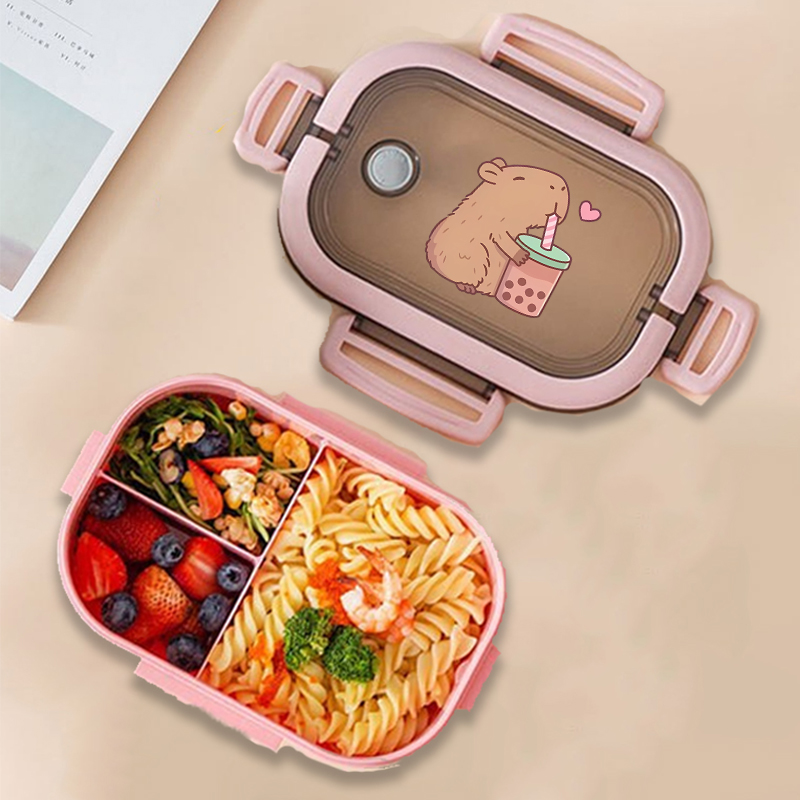 Commercial Kitchen Utensil Organizer - Capybara Bento Lunchbox Anime Tiere Drucken