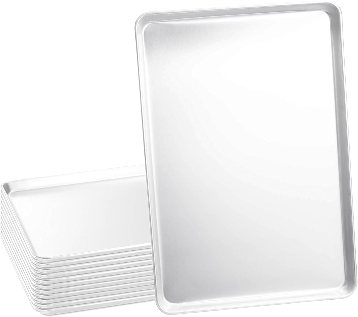 Commercial Kitchen Cooking - Kommerzielles Backblech-Set aus Aluminium in Vollgröße,