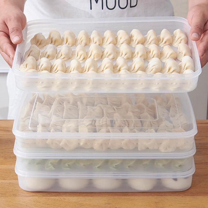Commercial Kitchen Utensil Organizer - Neue Küchen-Aufbewahrungsbox Kühlschrank-Organizer Transparente Lebensmittelbehälter Schale