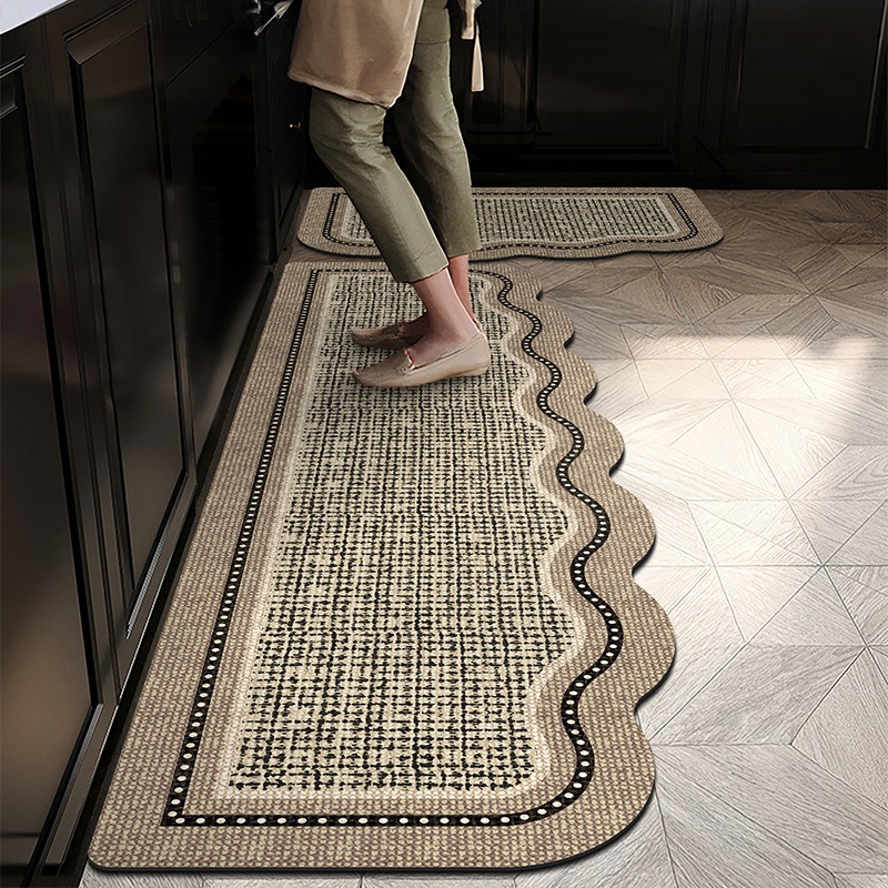 Commercial Kitchen Non Slip Flooring - Küchenbodenmatte, rutschfest, wasserdicht, ölbeständig, Teppich, unregelmäßig,