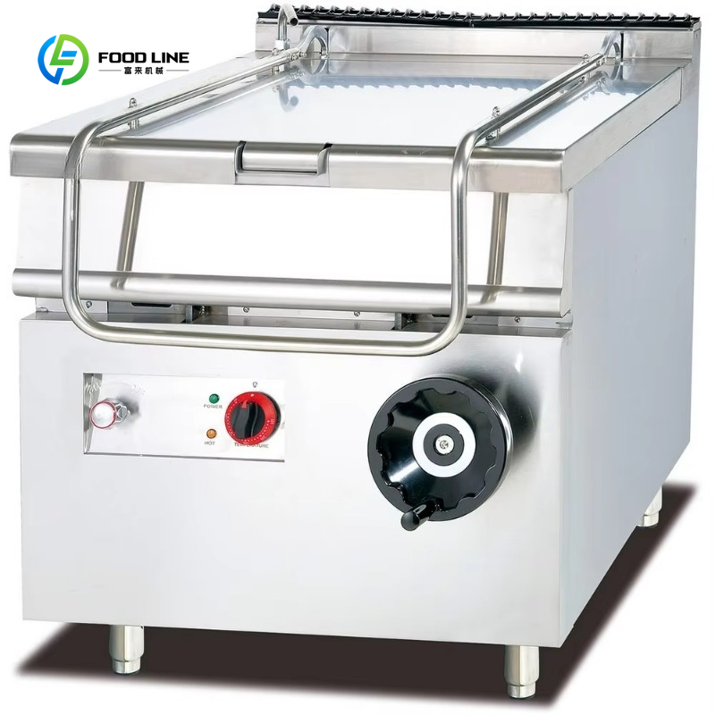 Commercial Kitchen Boiler - Gewerblicher 60L Gas-Kippkessel mit automatischer Heizmantelwanne