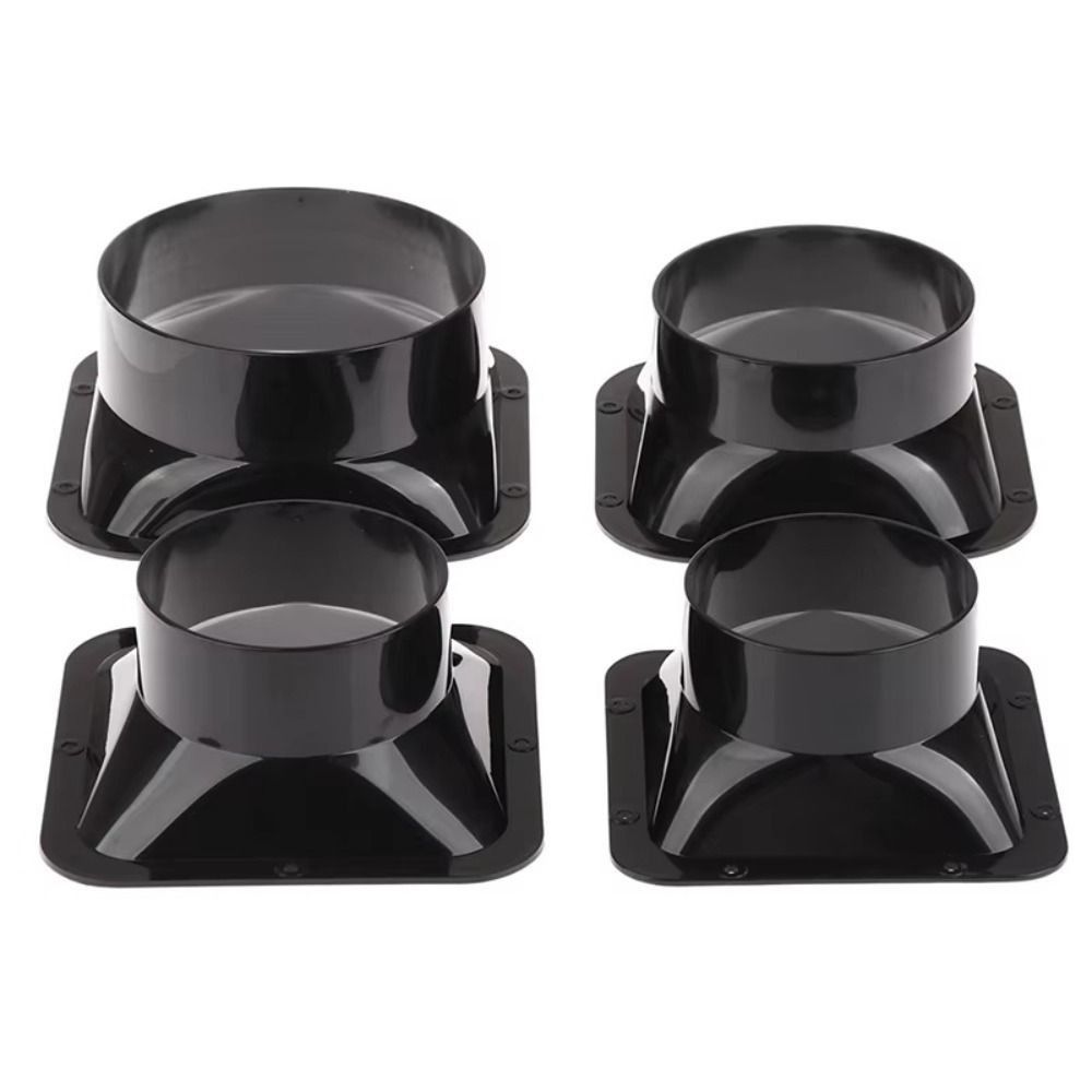 Commercial Kitchen Exhaust Fan - Langer Flansch-Rohrverbinder für Lüfter, Lüftungsadapter für