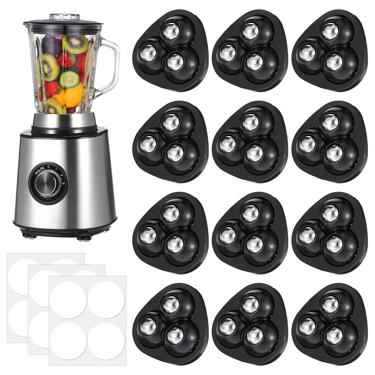 Commercial Kitchen Utensils - 360 ° Rollbarer Geräteschieber für Küchengeräte,