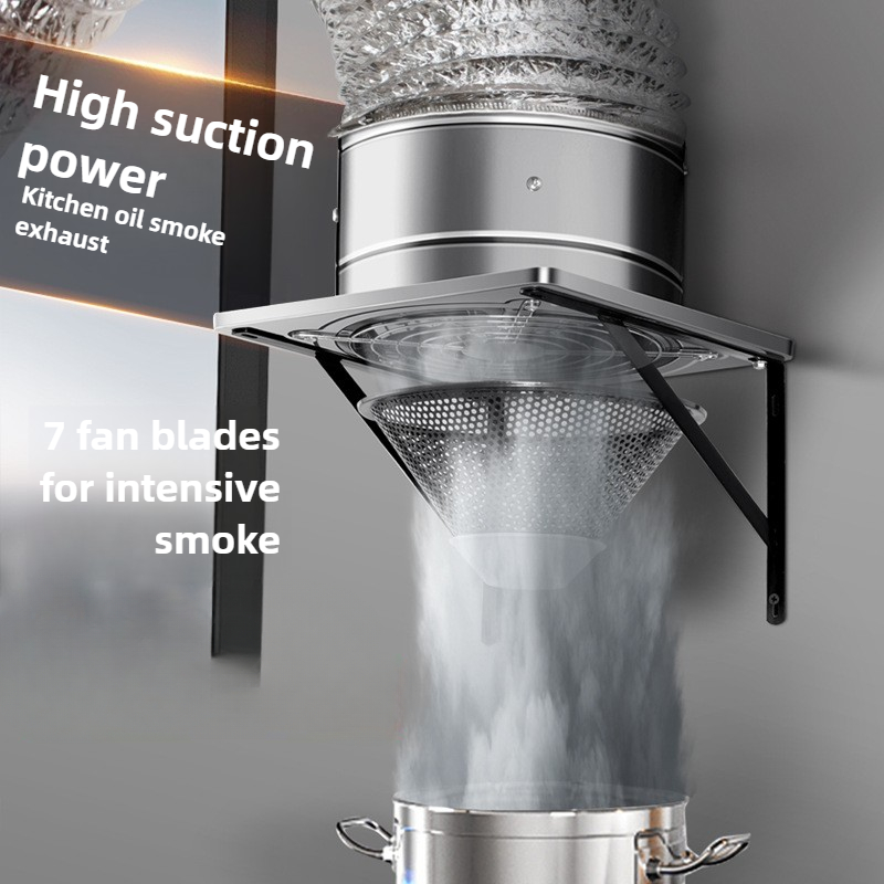 Commercial Kitchen Exhaust Fan - 6/8 zoll Extractor Ventilation Fan Abluft