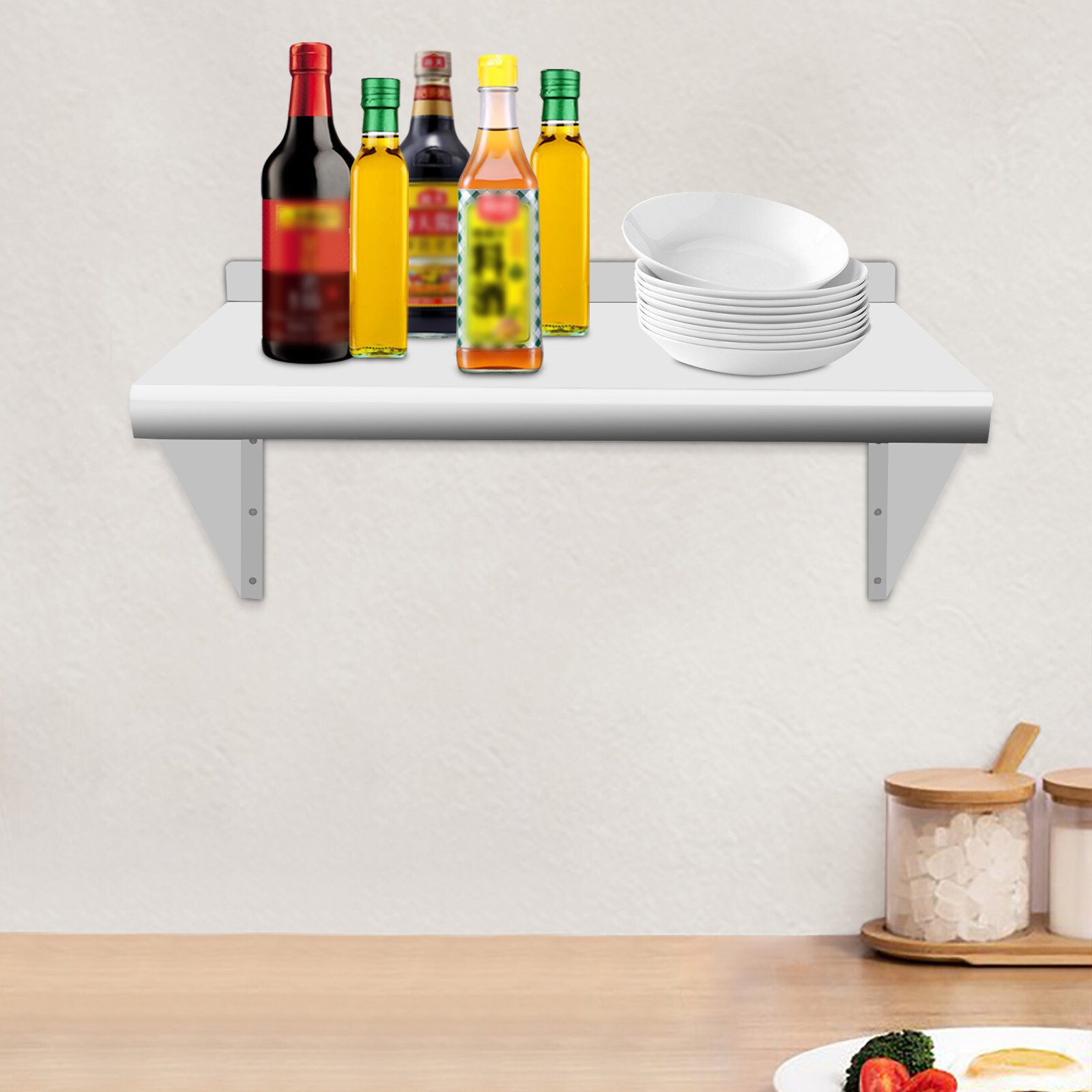 24*12 Zoll Gewerbliches Küchen – Wall Shelf Commercial Kitchen Bewertung und Preis