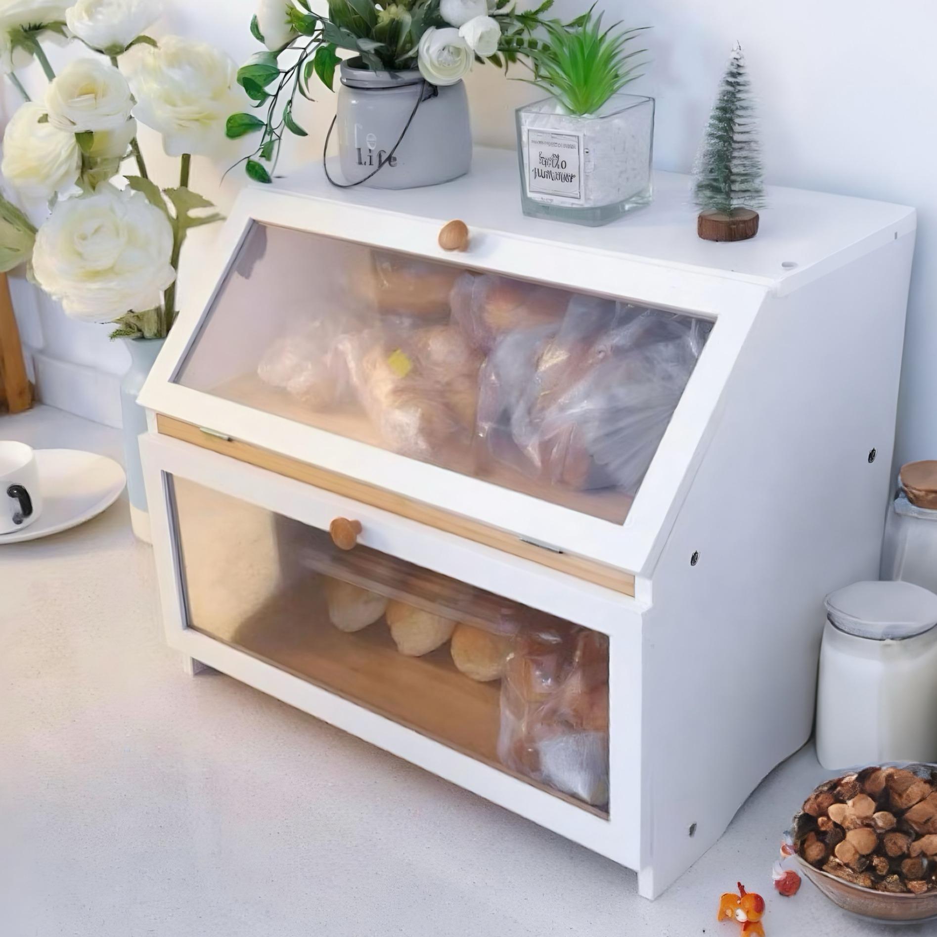 HOMEKOKO Doppelschichtige Brot – Commercial Kitchen Utensil Organizer Bewertung und Preis