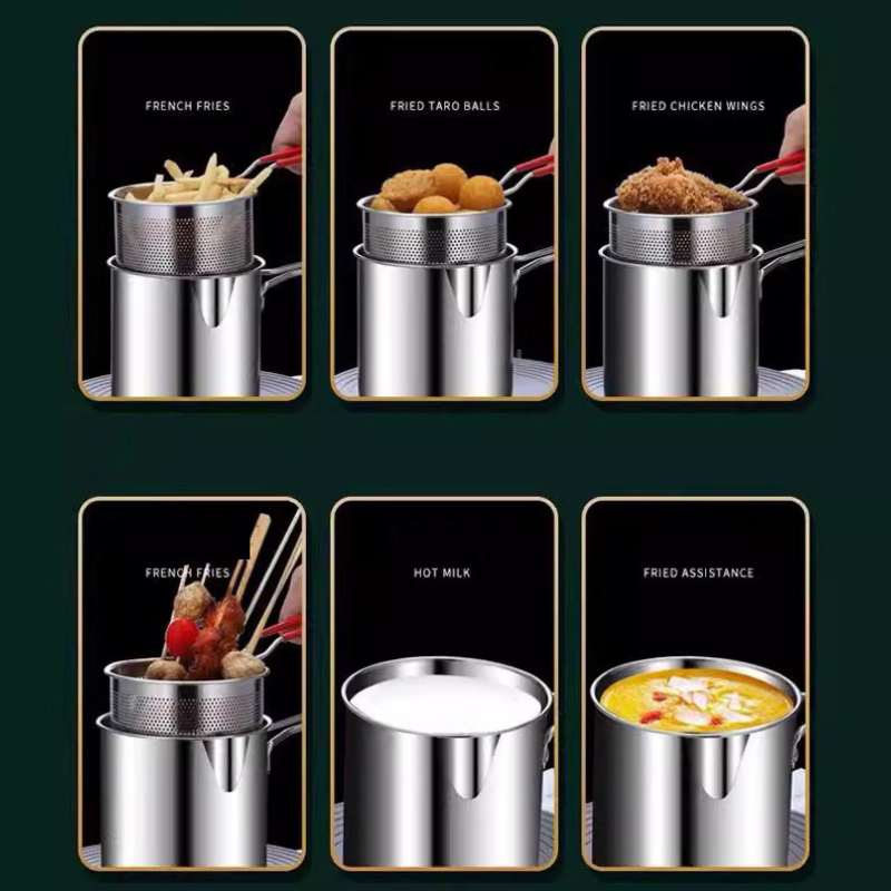 Fritteuse aus Edelstahl 304, m – Commercial Kitchen Cooking Bewertung und Preis