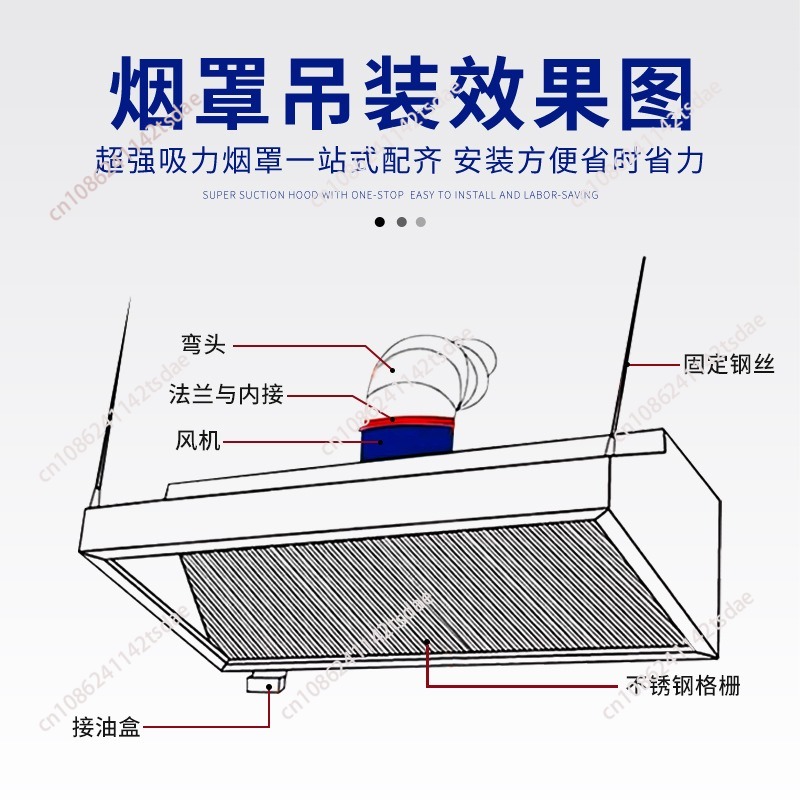 Gewerbliche Edelstahl-Dunstabz – Commercial Kitchen Exhaust Fan Bewertung und Preis