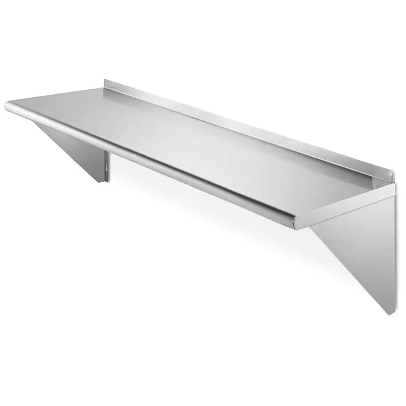 Maßgefertigtes 304 Edelstahl K – Wall Shelf Commercial Kitchen Bewertung und Preis