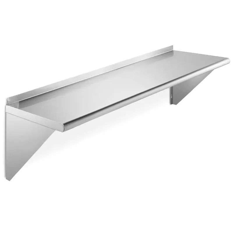 Maßgefertigtes 304 Edelstahl K – Wall Shelf Commercial Kitchen Bewertung und Preis