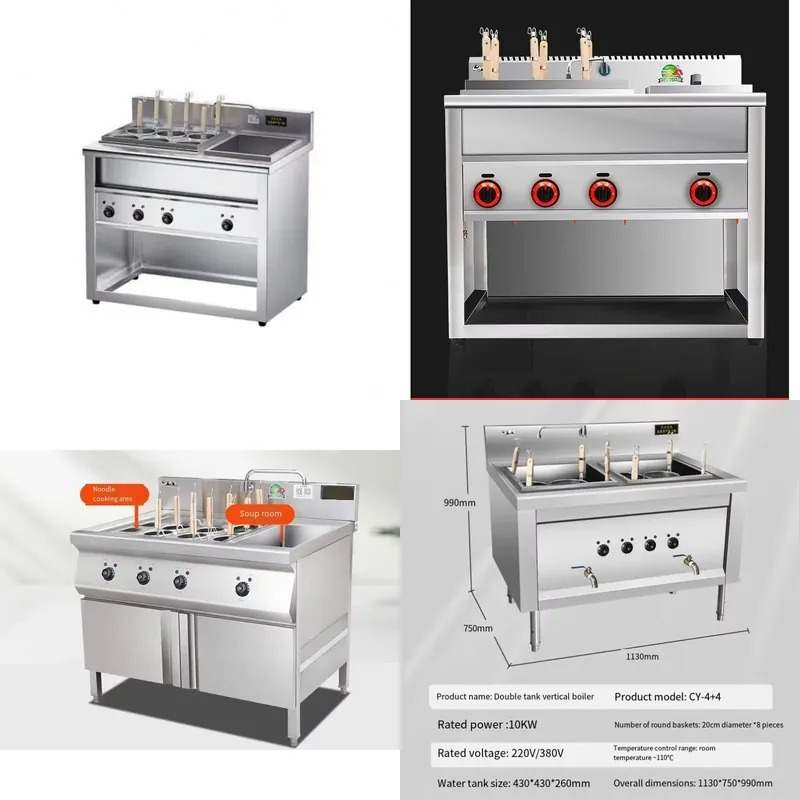 Kommerzieller Gas-Nudelkocher  – Commercial Kitchen Boiler Bewertung und Preis