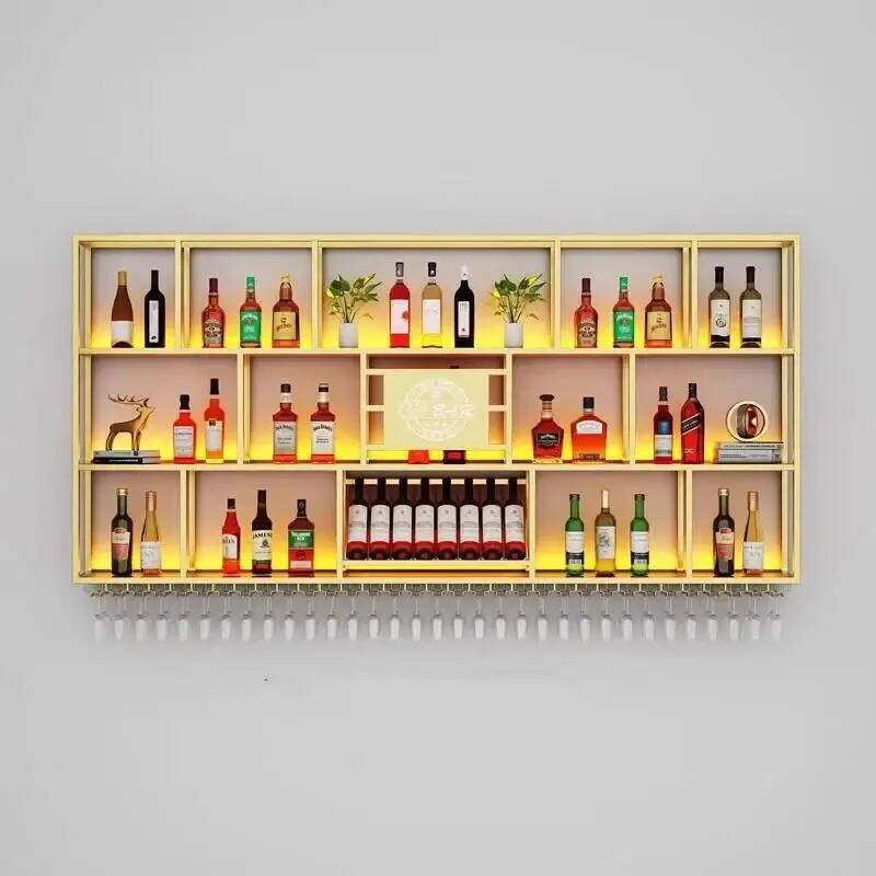 Küche montiert Wand Weinschrän – Wall Shelf Commercial Kitchen Bewertung und Preis