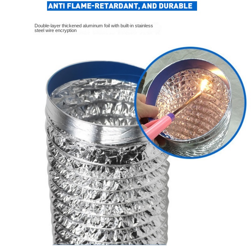 ∅ 125mm Aluminium folie Belüft – Commercial Kitchen Exhaust Fan Bewertung und Preis