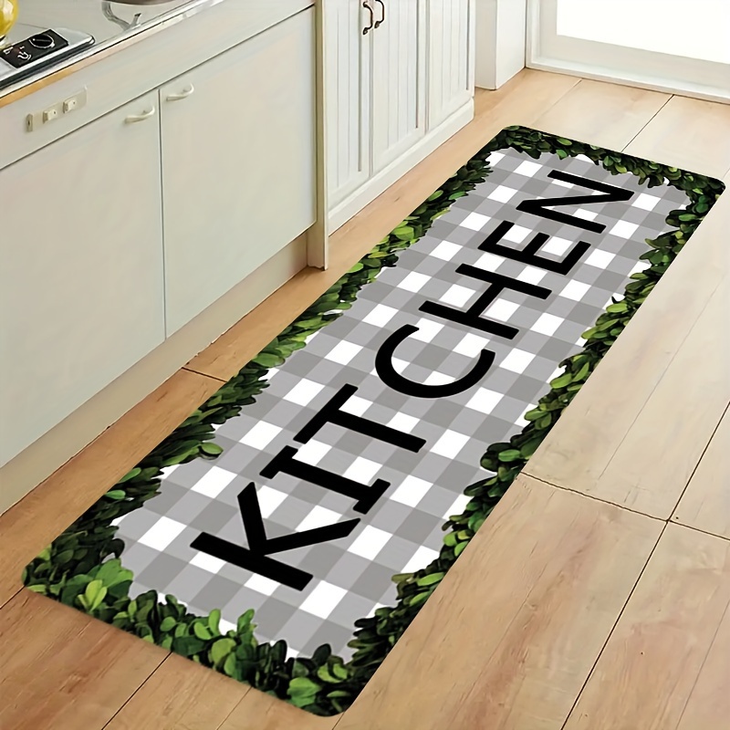 Rustikaler Küchenläufer aus Ho – Commercial Kitchen Non Slip Flooring Bewertung und Preis