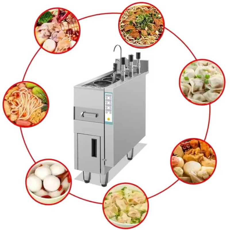 Gewerblicher 3-Topf-Elektro-Nu – Commercial Kitchen Boiler Bewertung und Preis